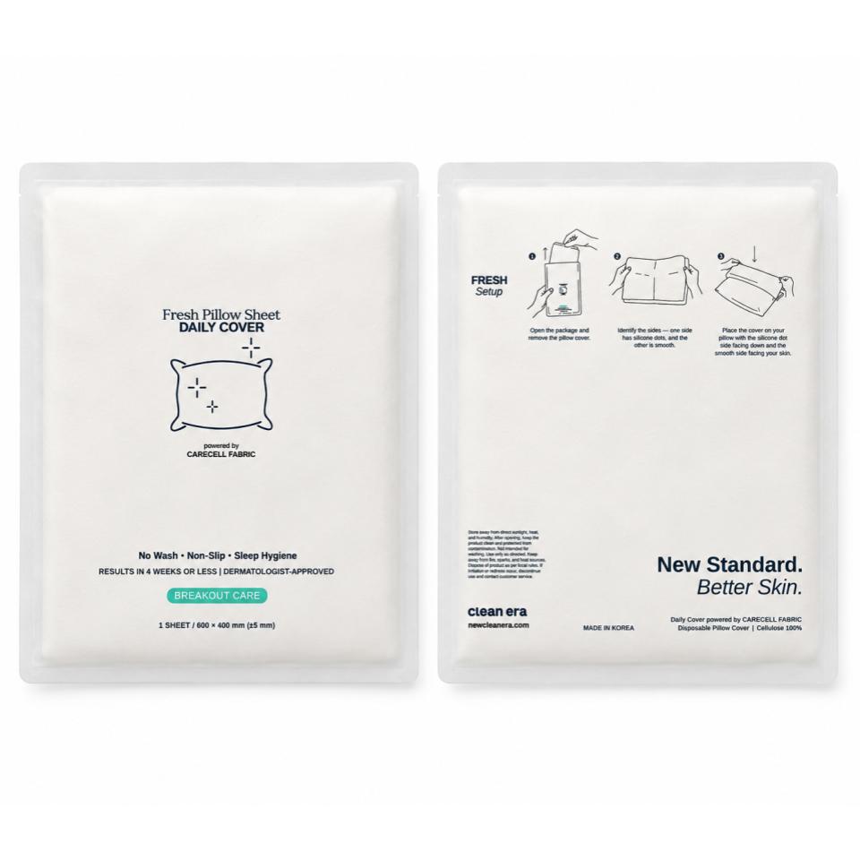 CLEAN ERA Daily Cover Kit (10 Sheets × 3 Sets)— 1-Month Supply