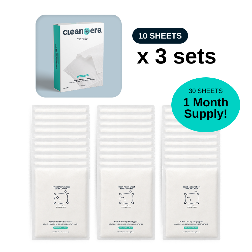 Daily Cover Kit (10 Sheets × 3 Sets)— 1-Month Supply